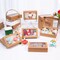 50PCS 8x5x2Inch Bakery Boxes with Window Chocolate Covered Strawberries Boxes Cookie Boxes Cakesickle Boxes Browines Boxes Donut Boxes